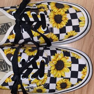 Sunflower customized Vans